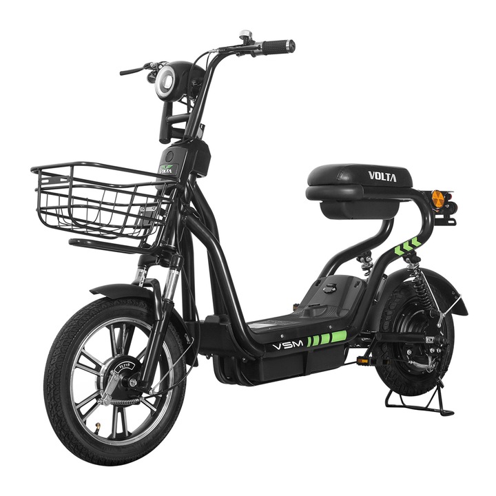 Bicicleta electrica Voltarom SM, putere 220 W, 14 AH, 60V, viteza 25 km/h, autonomie 55 km, fara permis