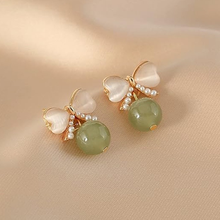 Cercei dama, Aliaj, Placati cu aur, Multicolor