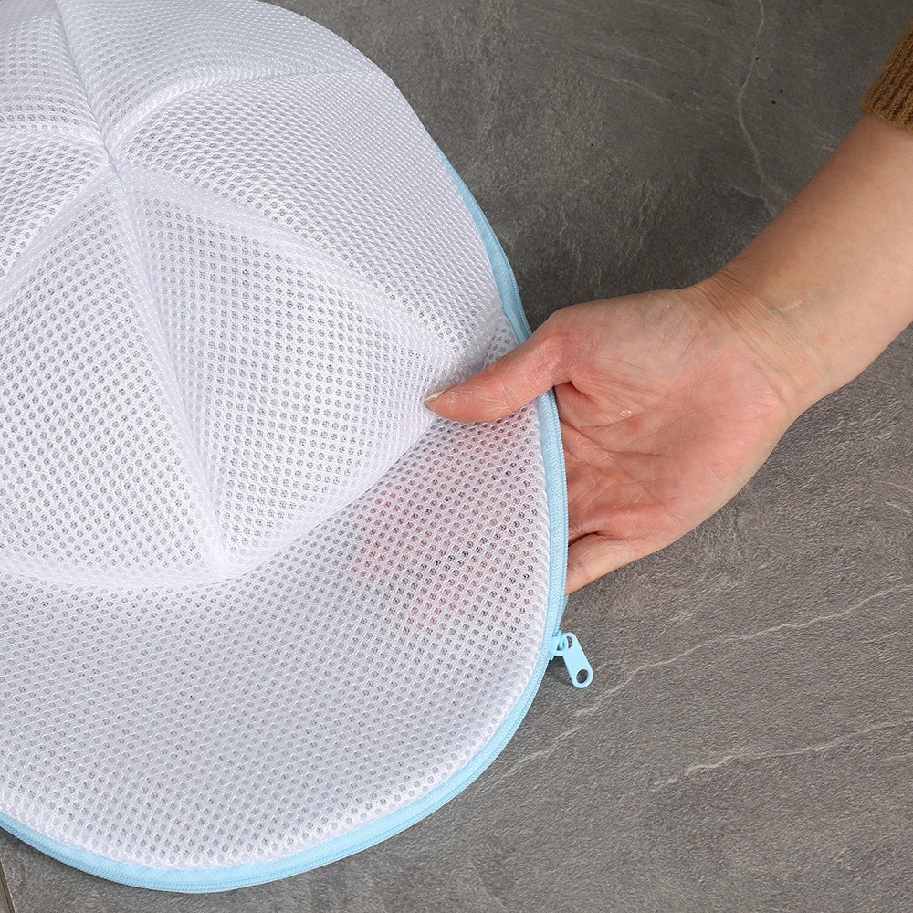 Husa de Spalare Sapca, pentru Masina de Spalat, din Poliester, Circumferinta 53 cm, cu Fermoar, cu S