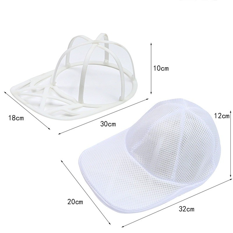 Husa de Spalare Sapca, pentru Masina de Spalat, din Poliester, Circumferinta 53 cm, cu Fermoar, cu S