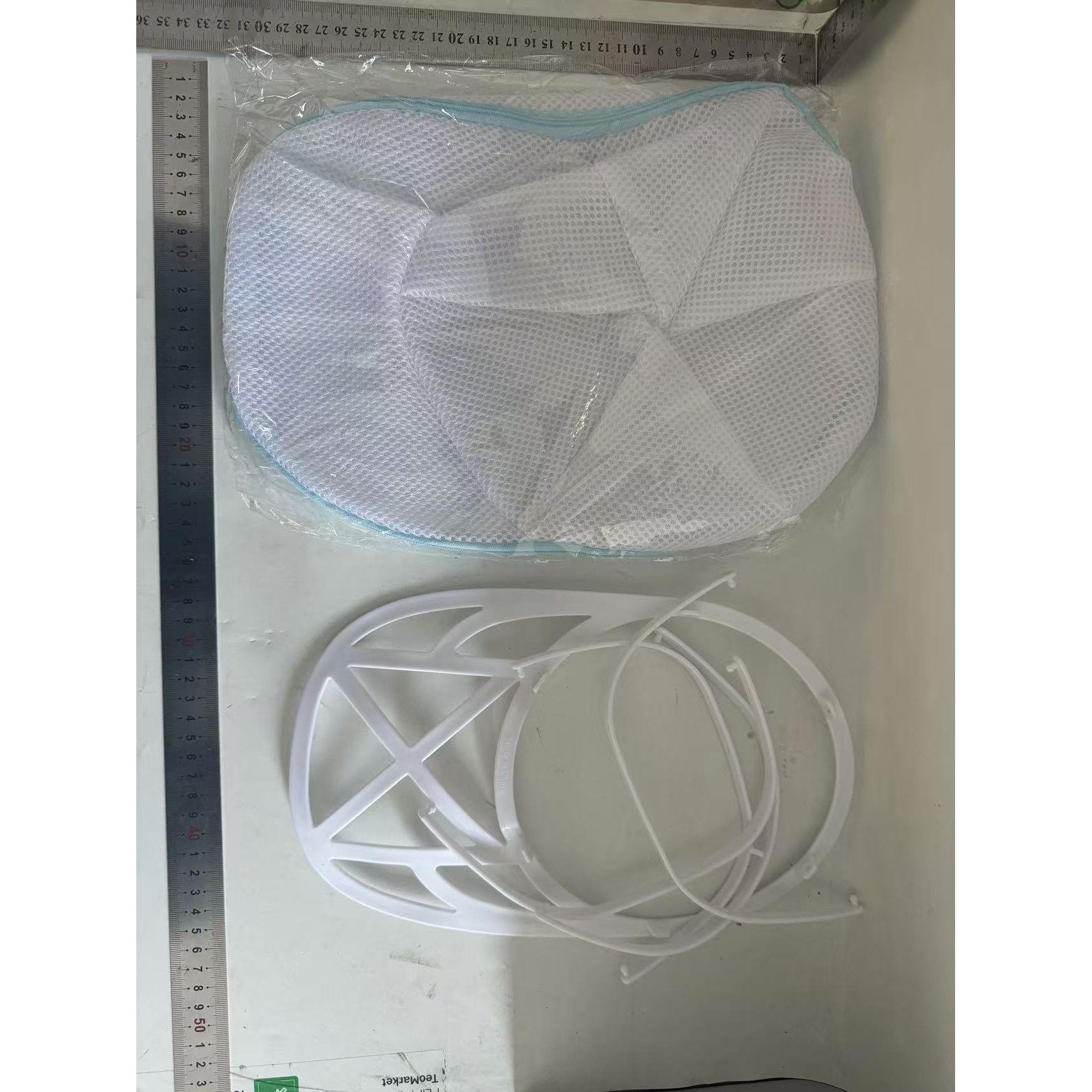 Husa de Spalare Sapca, pentru Masina de Spalat, din Poliester, Circumferinta 53 cm, cu Fermoar, cu S