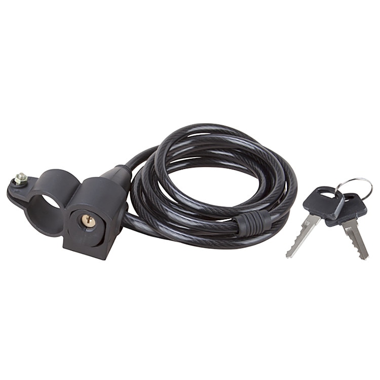 Lacat cablu cu protectie pentru bicicleta 4562, 12x800mm