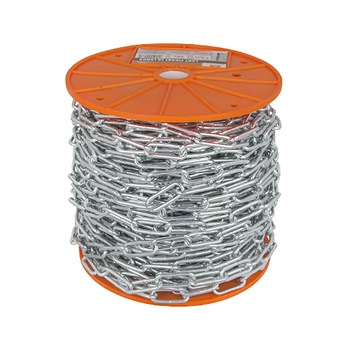 Lant comercial zincat, za lunga, 4mm, 50m Lant comercial zincat, za lunga, 4mm, 50m