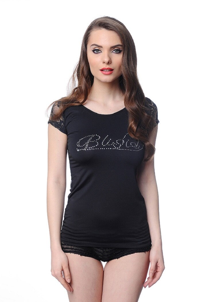 Chemise BellaVie Mia One Size Negru