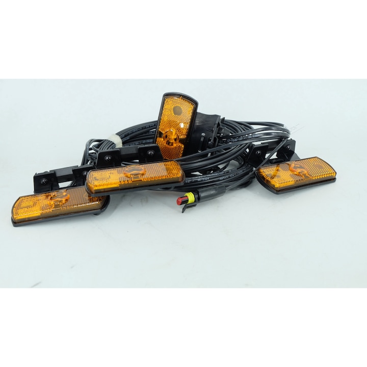 Set 4 lampi gabarit + cablaj Schmitz OE