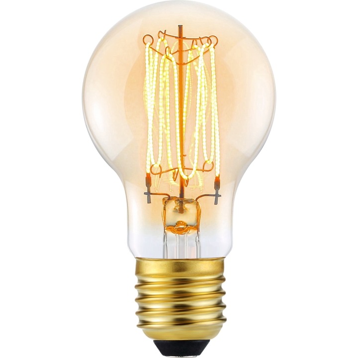 Bec LED filament inteligent Sylvania ToLEDo Vintage GLS temperatura lumina calda 2000K, 7.5W 550lm, compatibil SylSmart Home App, SylRemote, Amazon Alexa, Google Assistant and Siri