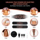 Centura de Electrostimulare EMS pentru Slabit si Tonificarea Muschilor-Abdomen, Brate, Coapse si Gambe, 8 Moduri, 25 Nivele, Negru