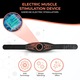 Centura de Electrostimulare EMS pentru Slabit si Tonificarea Muschilor-Abdomen, Brate, Coapse si Gambe, 8 Moduri, 25 Nivele, Negru