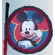 Piñata Mickey Mouse rotunda cu bat – handmade Romania – petrecere copii