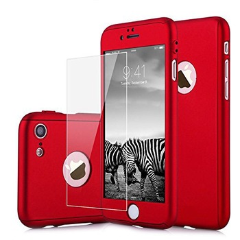 Husa telefon Iphone 6/6S ofera Protectie 360° Ultrasubtire + Folie Sticla Securizata - Red Husa telefon Iphone 6/6S ofera Protectie 360° Ultrasubtire + Folie Sticla Securizata - Red