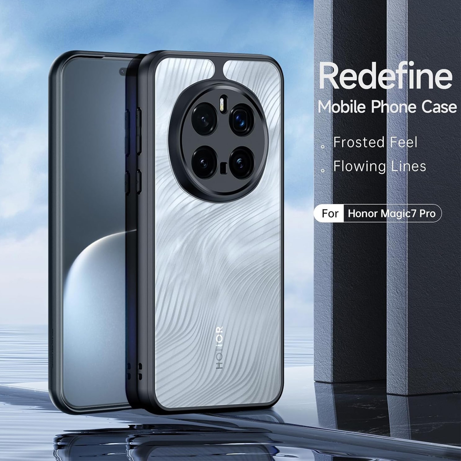 Husa protectie telefon, TREXORA, Policarbonat/TPU, Pentru Honor Magic7 Pro