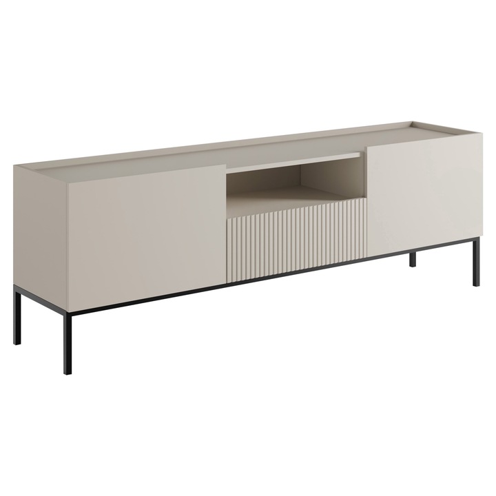 Comoda TV Zulek 180 2D1SZ, MIRJAN24, casmir, 42x180x60 cm