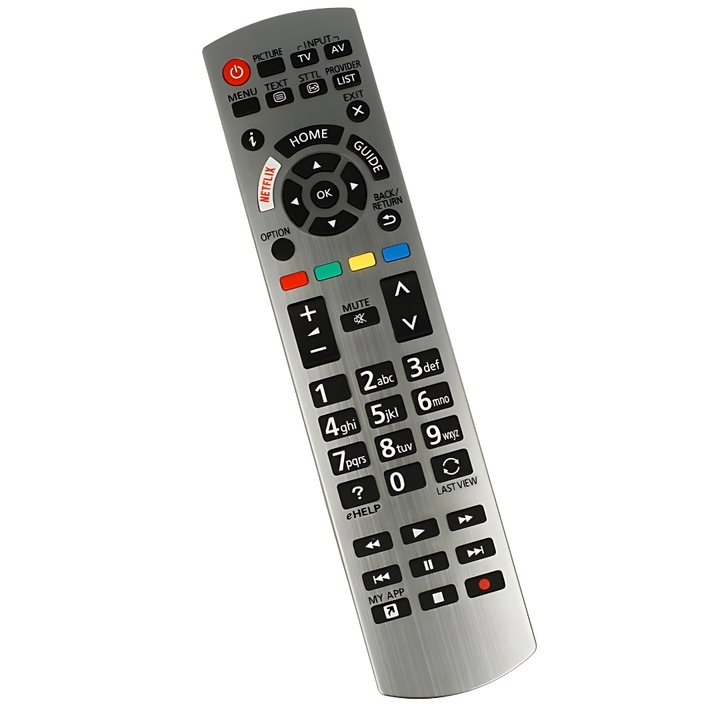 Telecomanda e-SWC® pentru TV Panasonic, echivalent cu N2QAYB001247