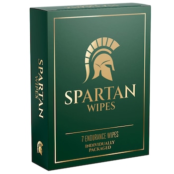 Spartan Wipes – Servetele pentru Intarzierea Ejacularii si Ejaculare Precoce, Desensibilizare Avansata pentru Control Maxim, Stimulente Sexuale pentru Potenta, Erectie si Performanta Imbunatatita, 7 Plicuri Ambalate Individual
