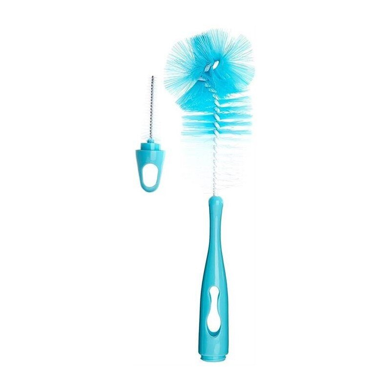 Perie biberoane 2 in 1 Badabulle, Albastru