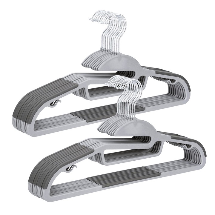 Set 20 umerase, antialunecare, gri, Vivo, TK0112