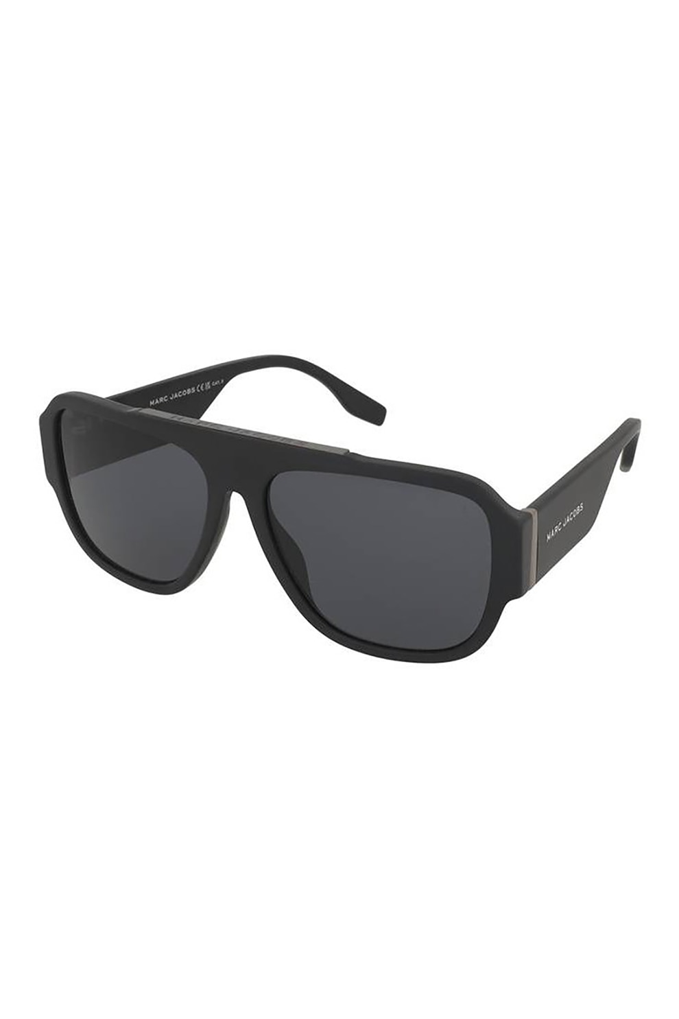 Marc Jacobs, Ochelari de soare pilot cu logo, Negru, 58-15-145