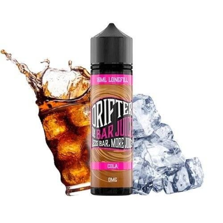 Lichid fara nicotina, Longfill, Drifter Bar 16ml - Cola