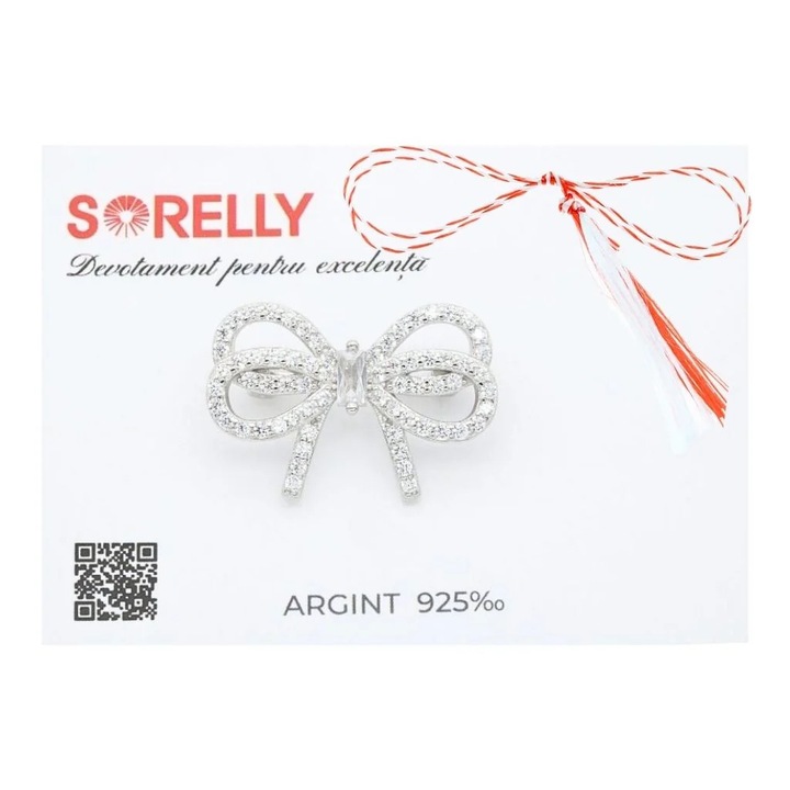 Martisor Brosa Argint Fundita