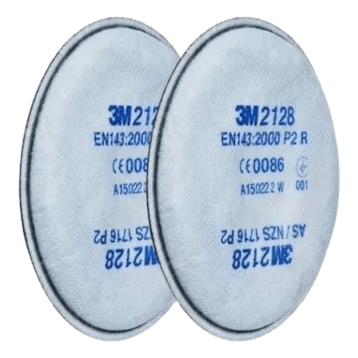 Set 3M 2128 Filtru de praf cu masca de carbon activat de 3M P2R * 2 bucati