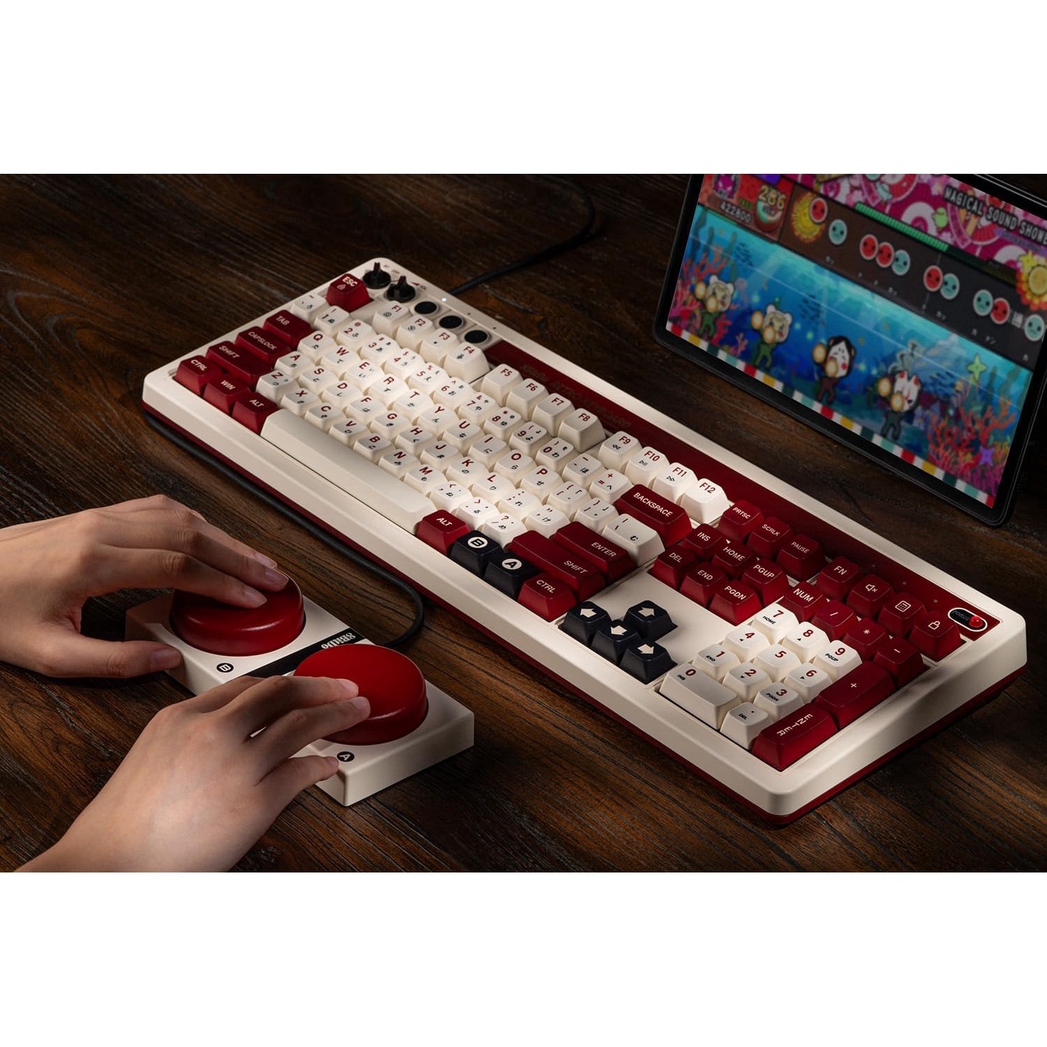 m♡ Tastatura Mecanica Wireless 8BitDo Retro 108 si Numpad integrat