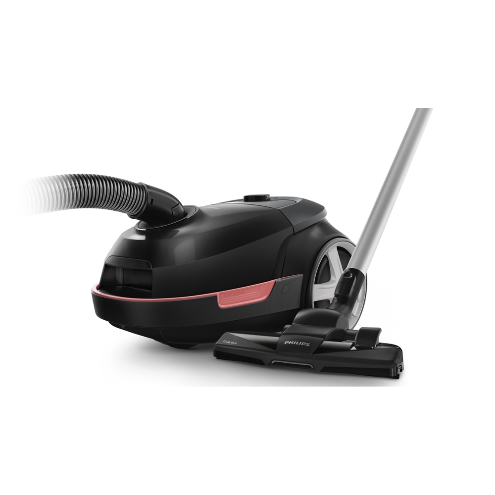 Aspirator cu sac Philips XD5123/10 Seria 5000, 900 W, Sac S-bag 4 l, Filtru HEPA Negru