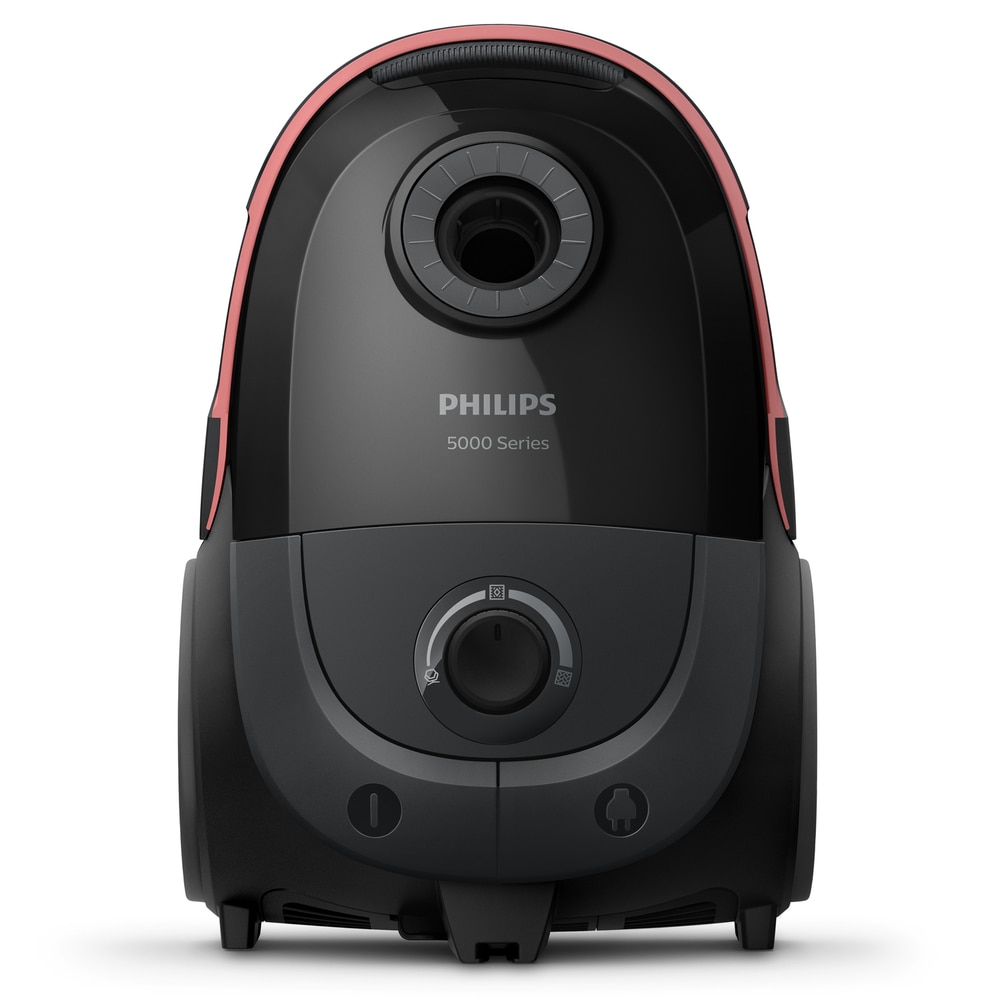 Aspirator cu sac Philips XD5123/10 Seria 5000, 900 W, Sac S-bag 4 l, Filtru HEPA Negru