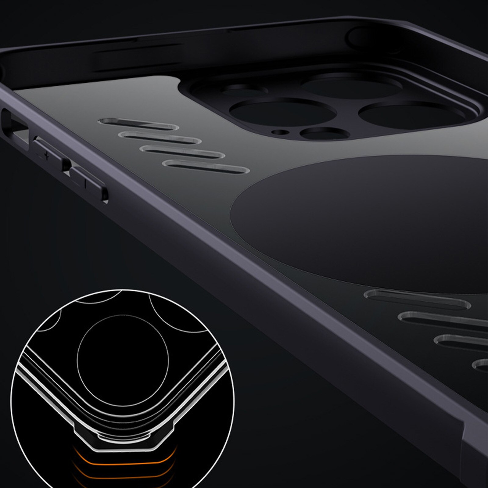 Husa protectie telefon, TREXORA, Pentru Redmi Note 14 Pro Plus, Negru