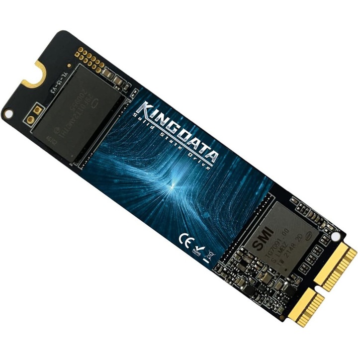 KINGDATA Internal SSD 256GB PCIe за MacBook Air A1465 A1466, MacBook Pro A1398 A1502, iMac A1418 A1419
