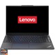 Laptop Lenovo ThinkPad E16 cu procesor AMD Ryzen™ 7 7735HS pana la 4.75GHz, 8 cores, 16" WUXGA, IPS, 32GB DDR5, 1020 GB SSD, AMD Radeon™ 680M Graphics, No OS, Black
