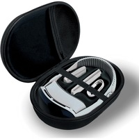 Husa pentru ochelari Apple Vision Pro, cu buzunare pentru accesorii, captusita cu microfibra si inchidere cu fermoar
