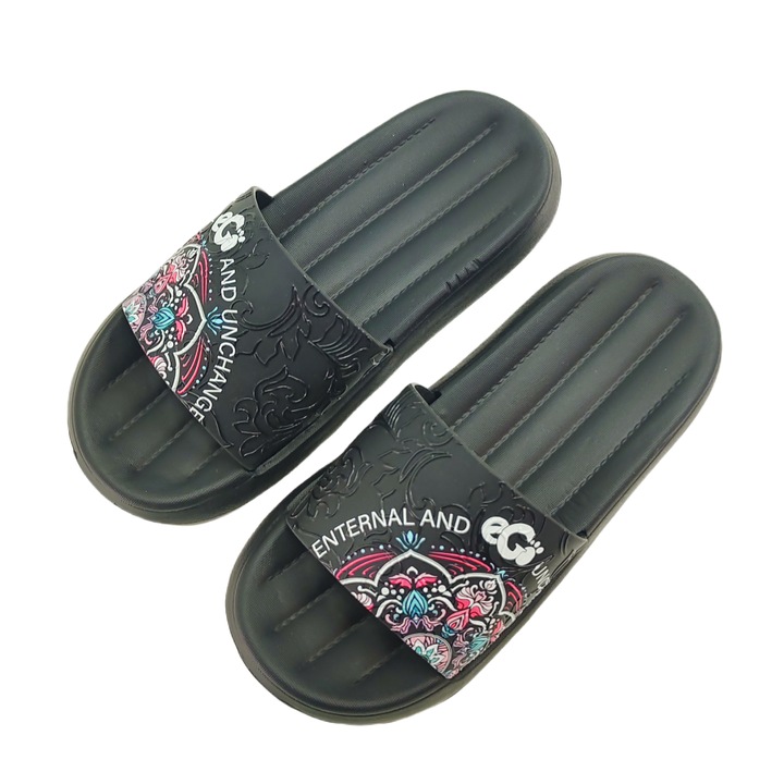 Happy papucs H708fekete 115211, Fekete, 38