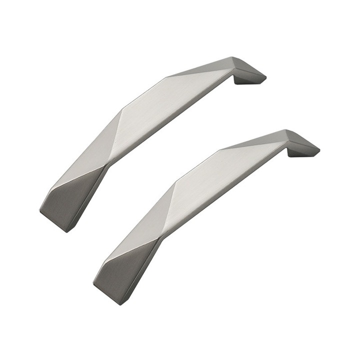 Maner pentru mobila, set de 2, zinc, 150x32x20mm