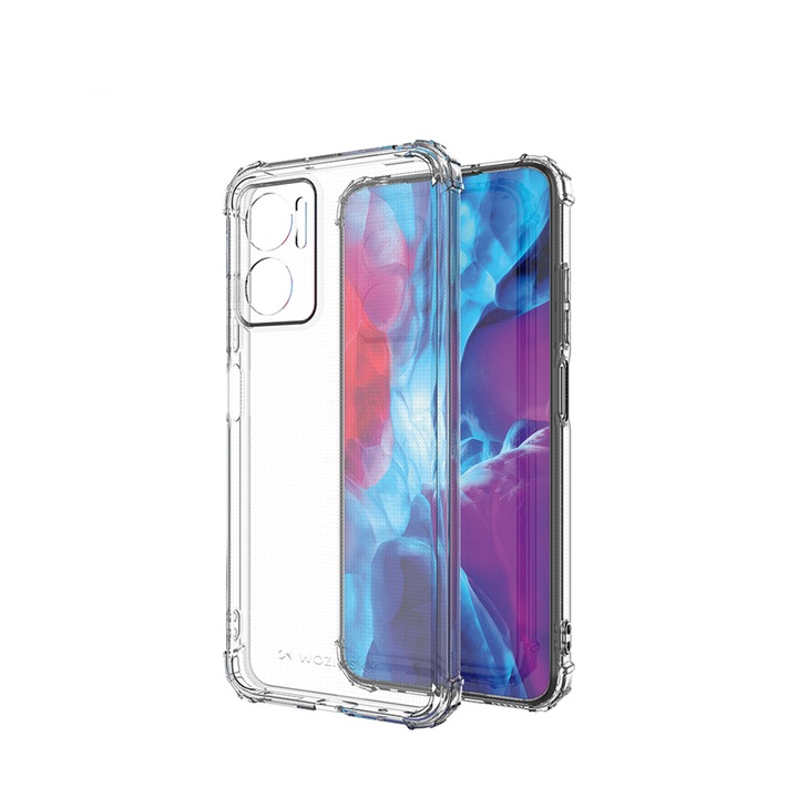 Wozinsky ütésálló telefontok, átlátszó, Xiaomi Redmi Note 11E / Redmi 10 5G / Redmi 10 Prime+ 5G / Poco M4 5G készülékekhez, TPU, 1x tok szett