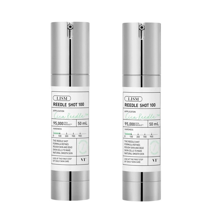 Booster a bőr textúrájának mély javítására, VT COSMETICS, REEDLE SHOT 100, 2db, 50 ml