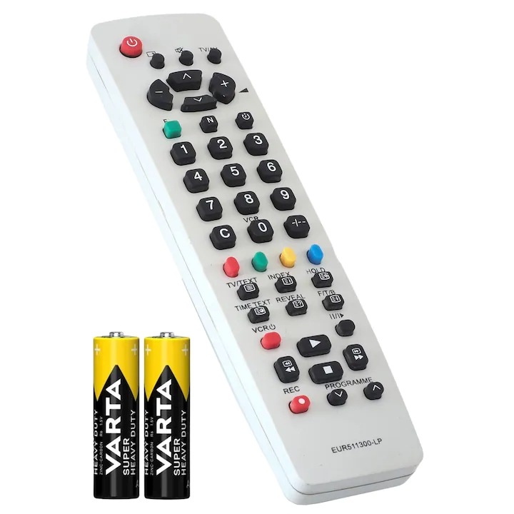 GSC ® Panasonic TV távirányító, elemekkel