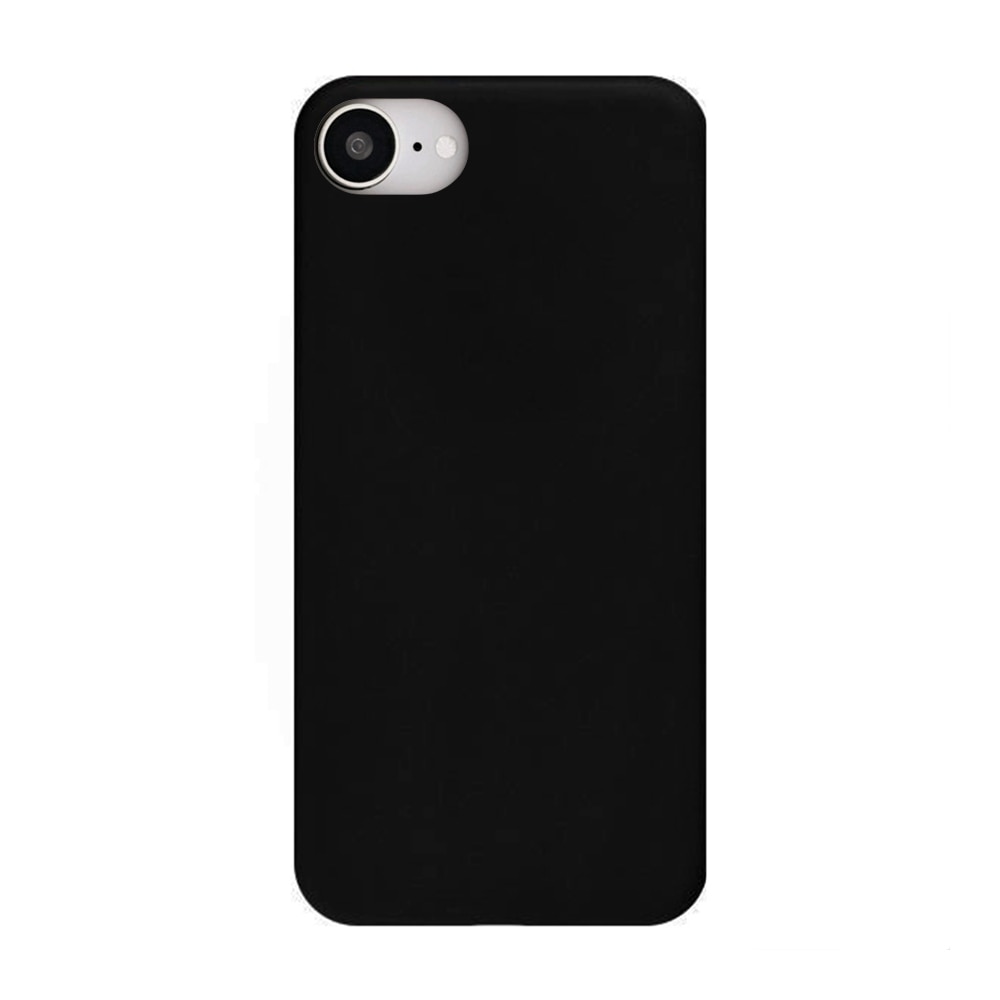 Husă de telefon compatibilă cu iPhone 17e - Husă din silicon negru