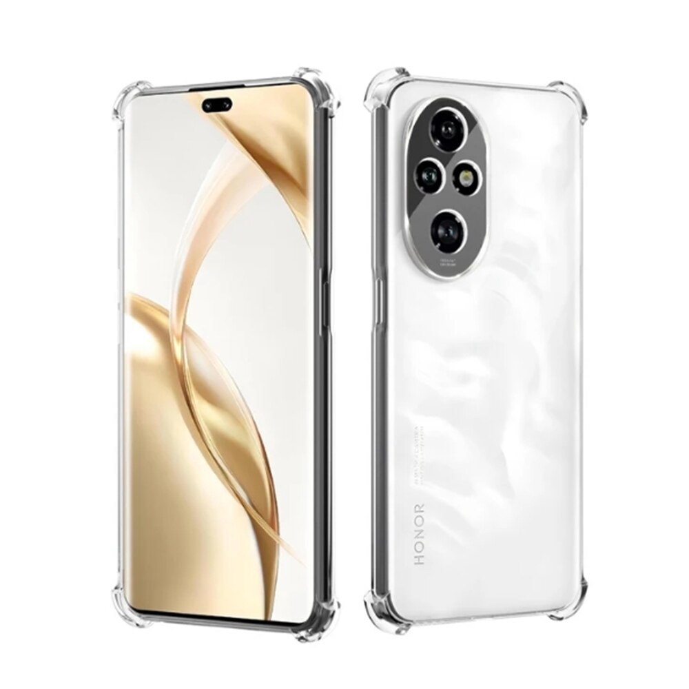 Husa telefon, Tokgalaxis, Pentru Honor 200 5G transparent, Antisoc, Plastic