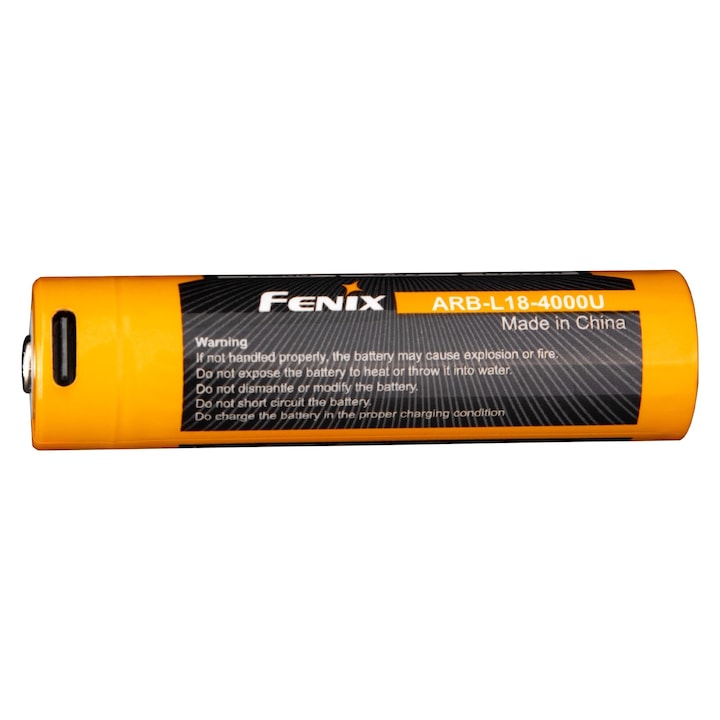 Baterie reincarcabila, Fenix, ARB-L18-4000U, 4000mAh, 3.6V, 18650
