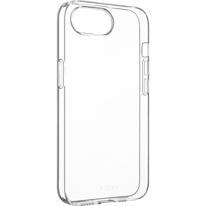 Husa Fixed Story AntiUV TPU pentru iPhone SE 2025, transparent