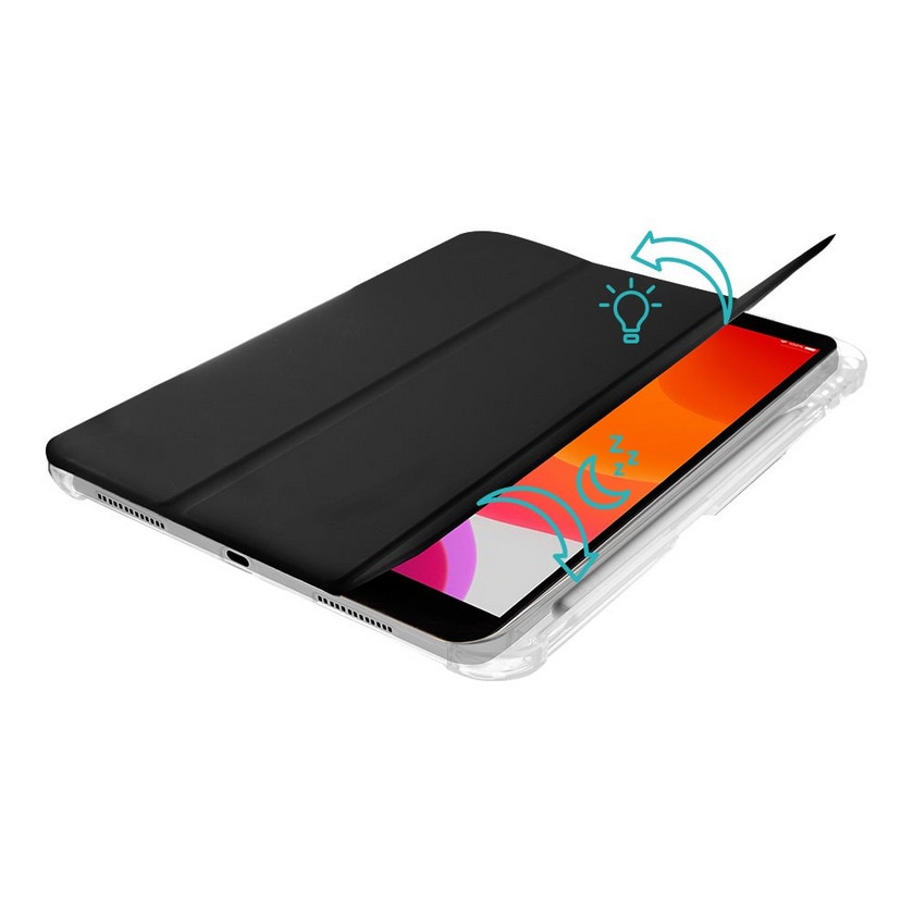 Tablete Honor Pad X8a (11,0 inchi) - husa inteligenta neagra pentru tableta, cu capac din spate transparent