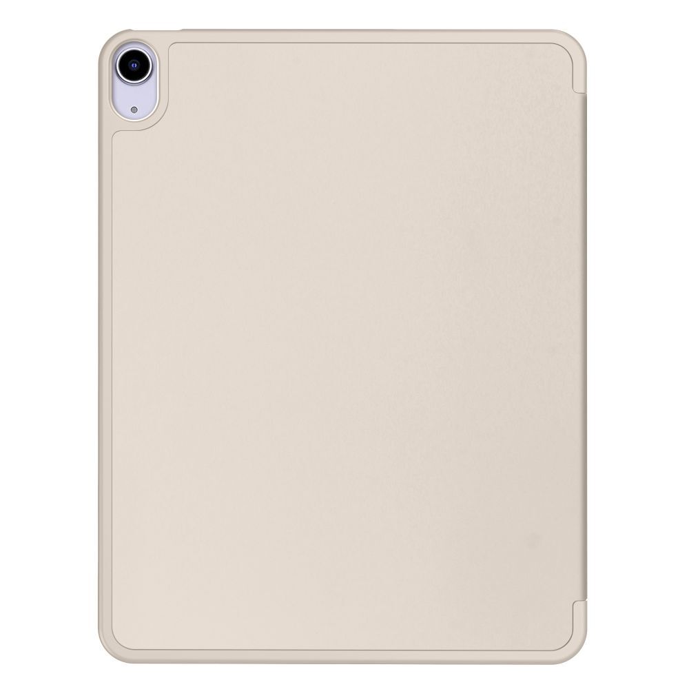 Tablete compatibile iPad Air 5 (2022, 10,9 inchi) - husa inteligenta de culoare nisip cu suport pentru creion