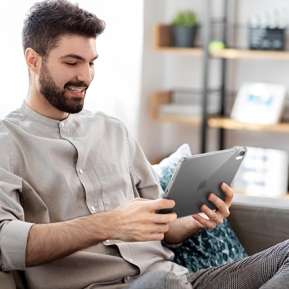 Husă tabletă compatibilă cu iPad Air 7 (2025, M3, 11 inch) - Husă tabletă din silicon transparent XPRO