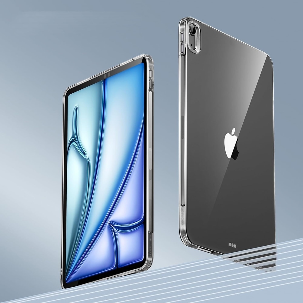 Husă tabletă compatibilă cu iPad Air 7 (2025, M3, 11 inch) - Husă tabletă din silicon transparent XPRO