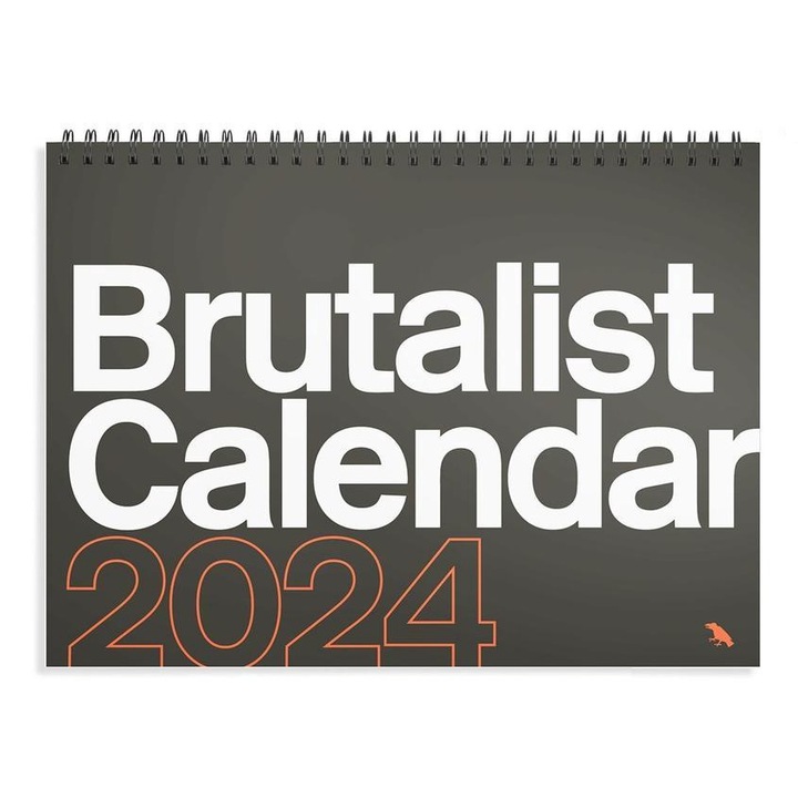 Brutalist Calendar 2024 - Blue Crow Media Blue Crow Media