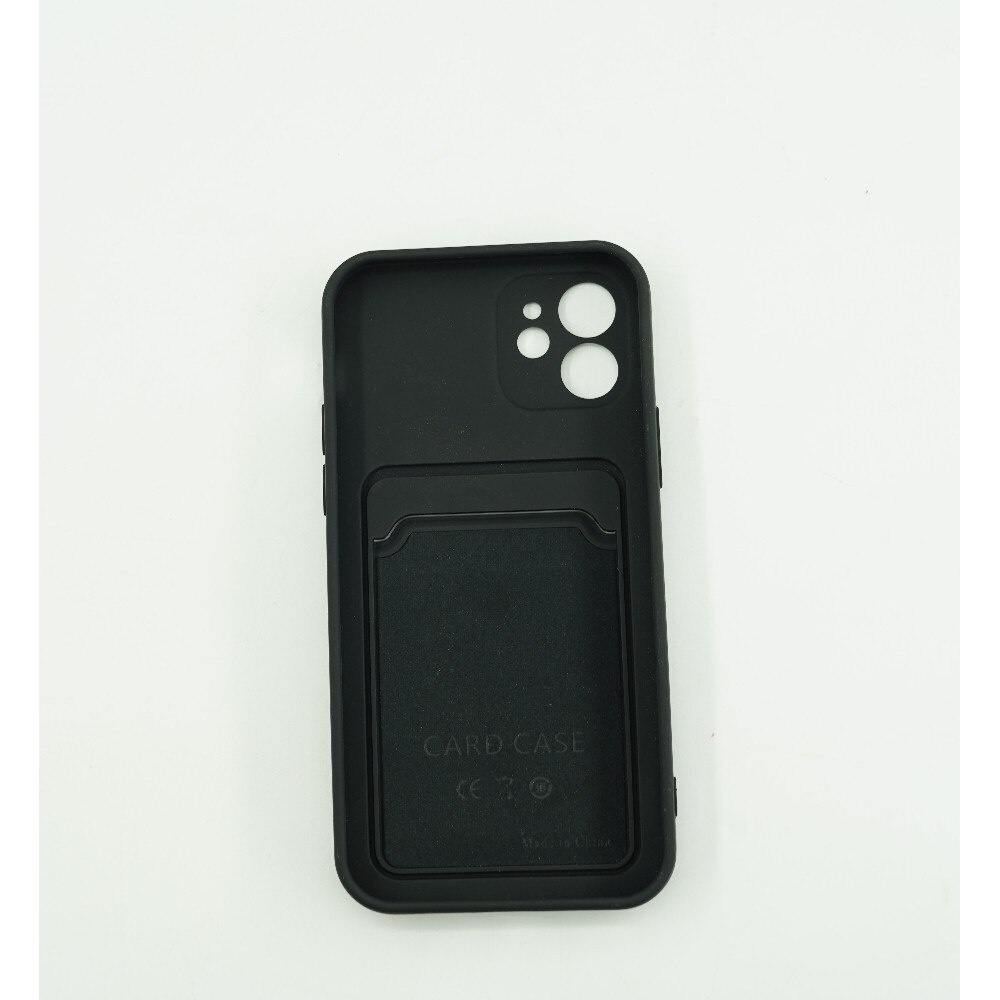 Husa protectie cu suport card compatibila cu Samsung S20FE Negru