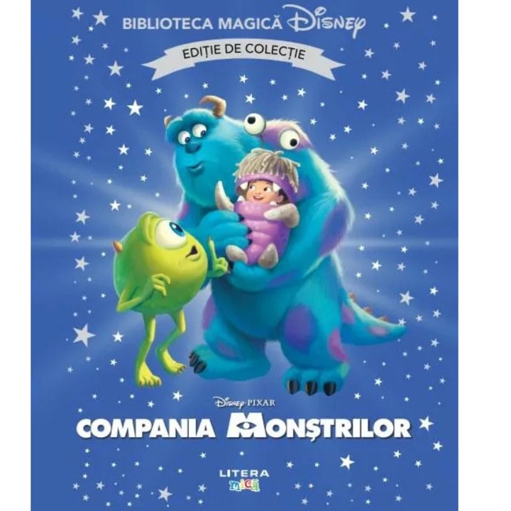 Disney. Compania monstrilor. Biblioteca magica. Editie de colectie