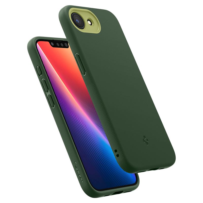 Carcasa Spigen Nano Pop MagSafe compatibila cu iPhone 16e Green