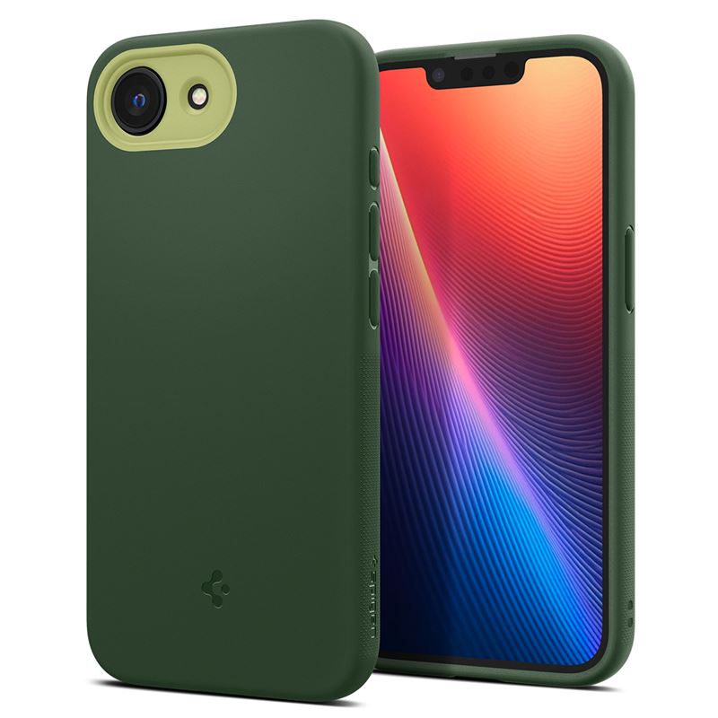 Carcasa Spigen Nano Pop MagSafe compatibila cu iPhone 16e Green