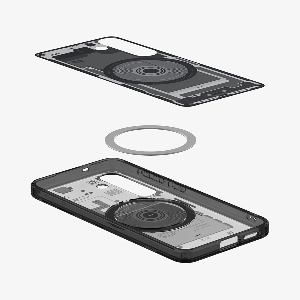 Husa pentru samsung galaxy s25 - spigen ultra hybrid zero one magsafe - black